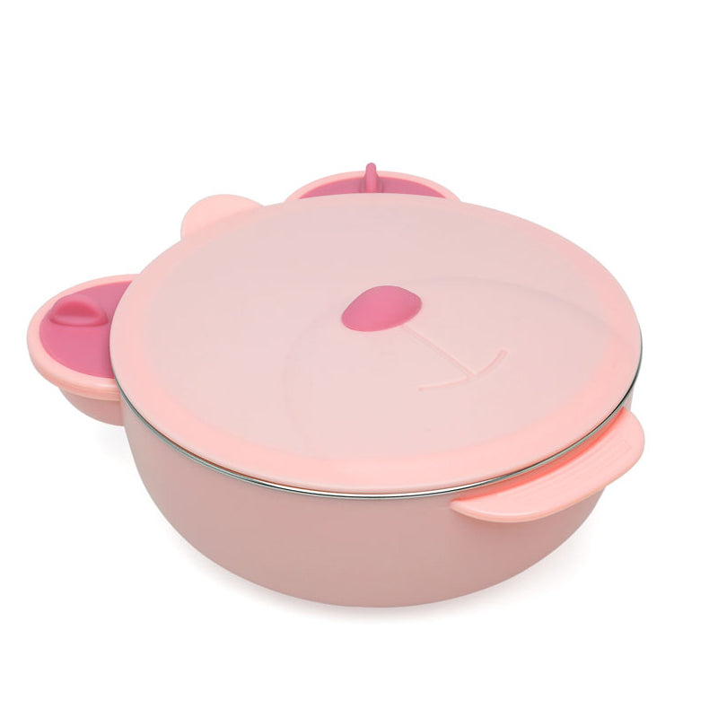 Θερμικό Δοχείο Φαγητού Ανοξείδωτο Pink Bear