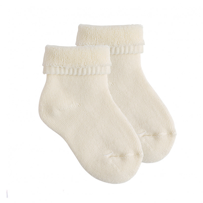 Κάλτσάκια Κοντά με Γύρισμα 0 έως 12 Μηνών